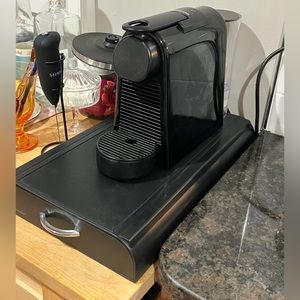 Nespresso Essenza Mini with pod holder